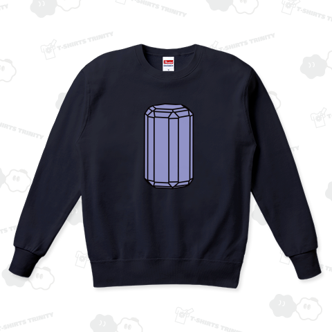 鉱式-SQUAREcrystallogram3.2blackpaint-iolite