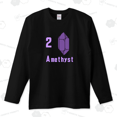 鉱式-SQUAREcrystallogram3.1blackpaint-amethyst