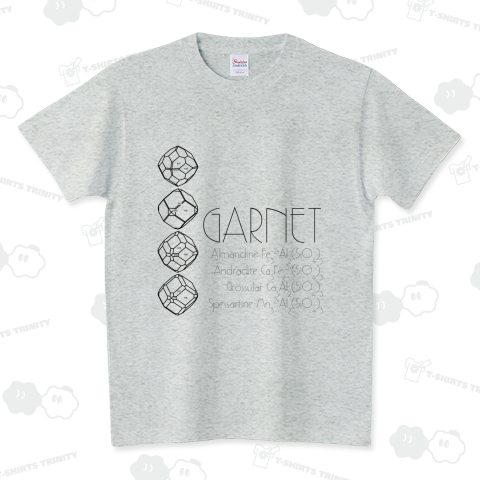 鉱式-SQUARE.crystallogram13.1black-garnet