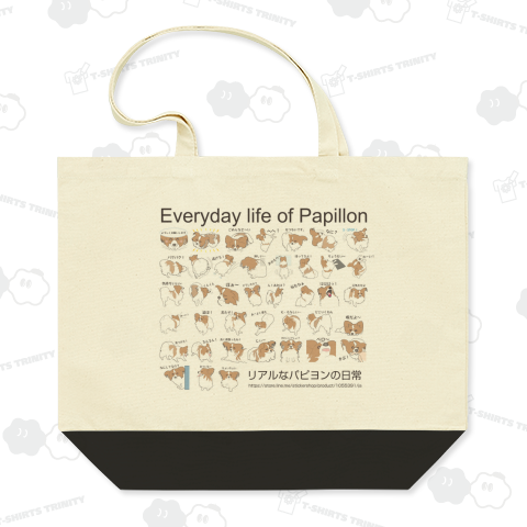 リアルなパピヨンの日常