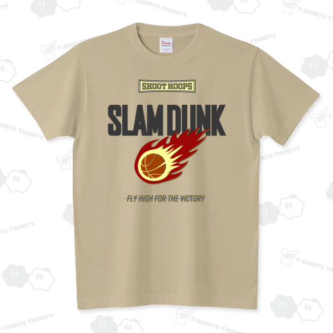 Slam Dunk-Black スタンダードTシャツ(5.6オンス)
