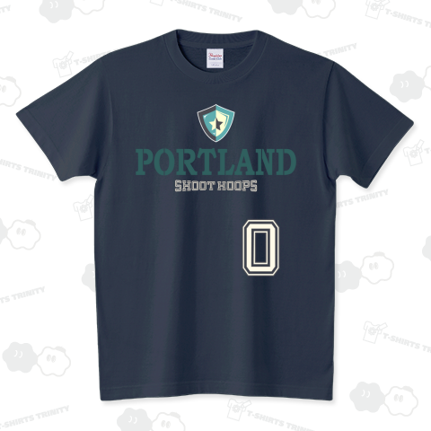 Portland 0 スタンダードTシャツ(5.6オンス)