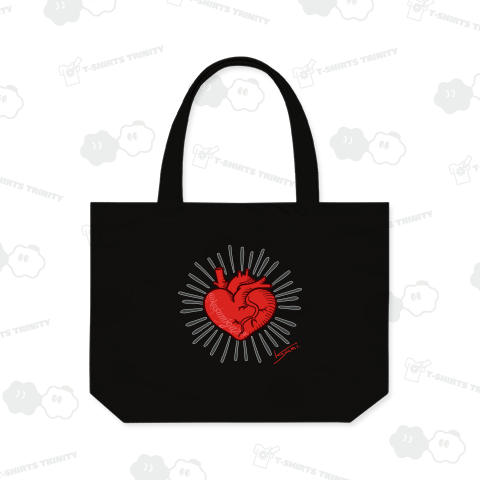 @kasumigazeハートのハート フロントプリント