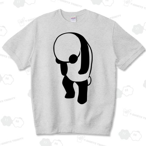 パンダうなだれ