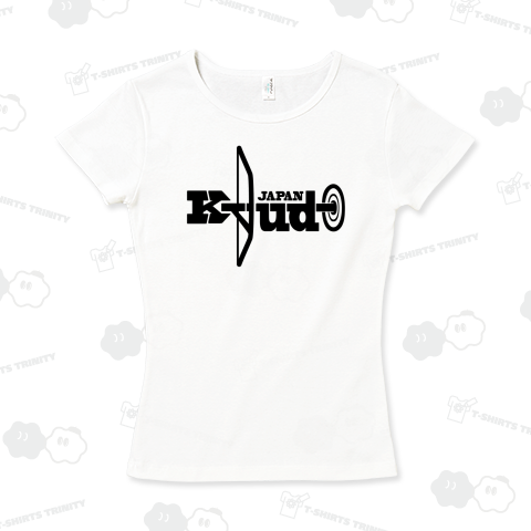 弓道・黒・きゅうどう・デザイン・ロゴ・Tシャツ・日本武道・和弓・矢・的・まと・弓術・日本・スポーツ・足踏み・射位・胴造り・弓構え・男子・女子・流派・有力・有望・精神力・集中力・弓道魂