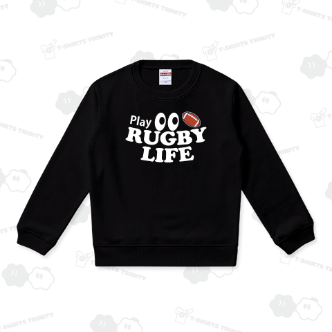 ラグビー・目玉・白文字・RUGBY・グッズ