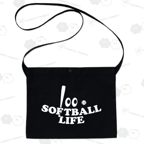 ソフトボール・目玉・SOFTBALL・白