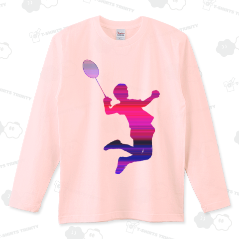 スマッシャーのバドミントンTシャツ