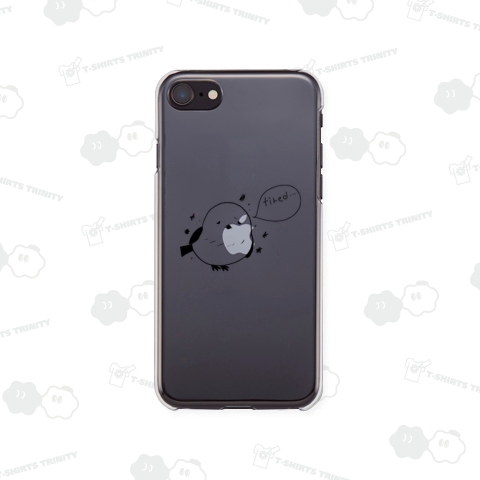 疲れたシマエナガ