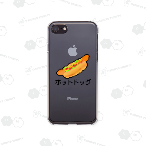 ホットドッグ ドット絵食べ物04