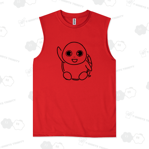 バイバイ亀の線画