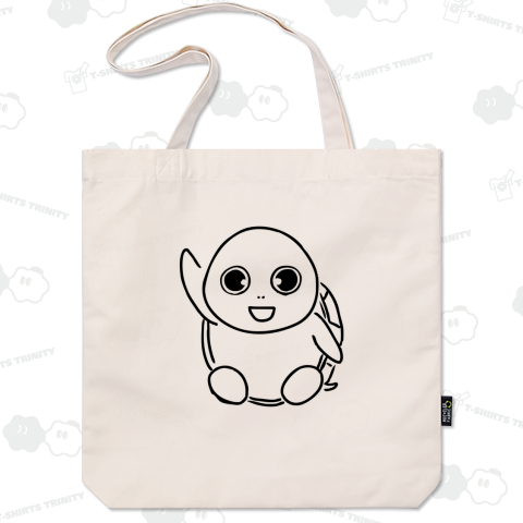 バイバイ亀の線画