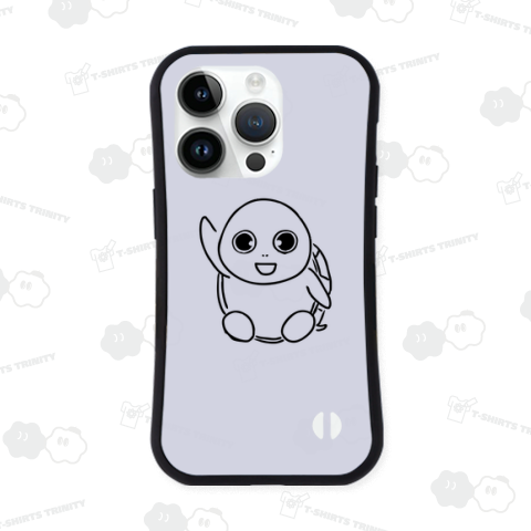 バイバイ亀の線画