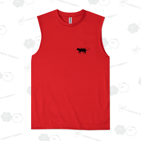 墨絵猫の左胸ワンポイント