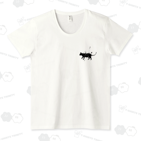 墨絵猫の左胸ワンポイント