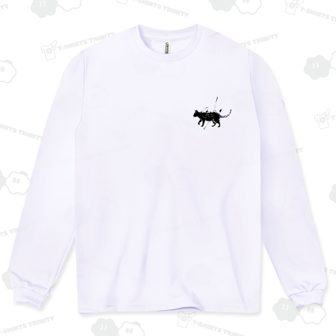 墨絵猫の左胸ワンポイント