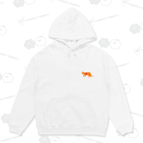 夕暮れ猫の左胸ワンポイント