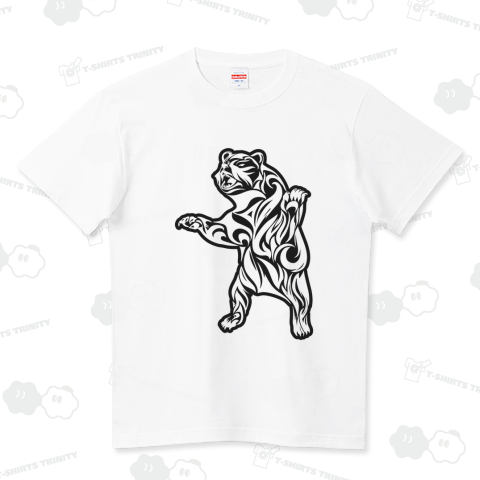 おしゃれな熊バッチ