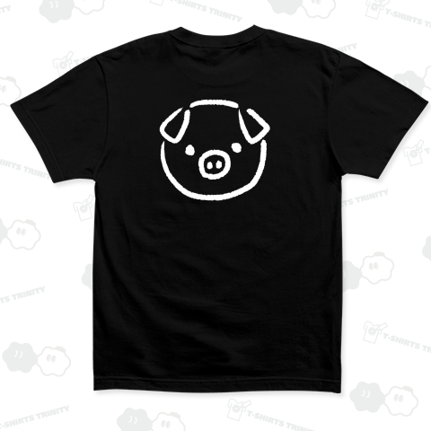 ただのぶた 白-背面