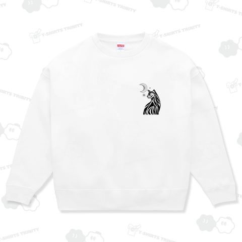 トライバルキャット - 左胸ワンポイント