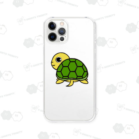 振り向き亀ちゃん - 手書き風