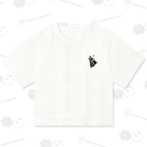 遠吠え狼の左胸ワンポイント