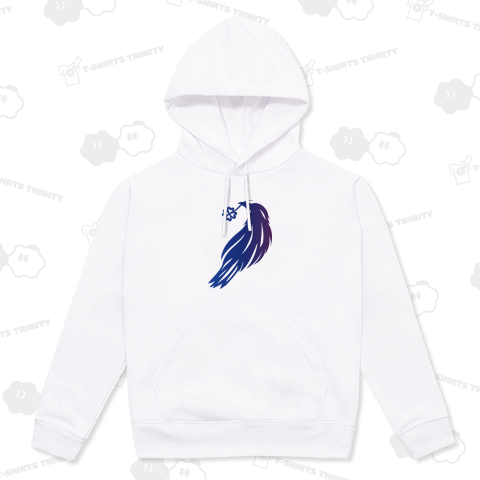 四葉のクローバーとカラス