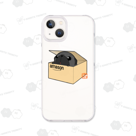 箱入りパグ(黒パグ)