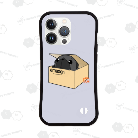 箱入りパグ(黒パグ)