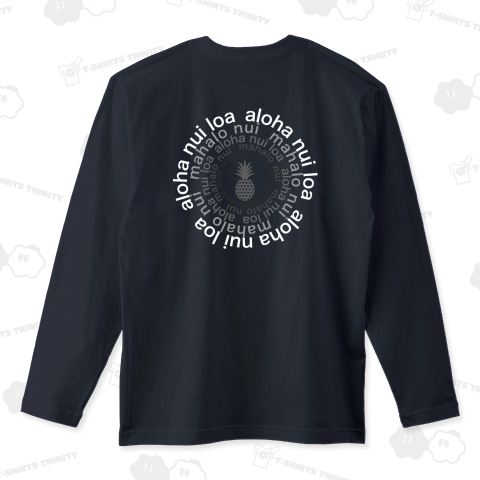 バックプリント サークルロゴ 082 ロングTシャツ(5.6オンス)