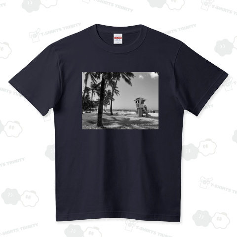 カピオラニビーチ 040 ハイクオリティーTシャツ(5.6オンス)