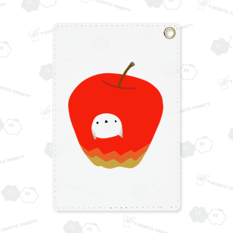 りんごをゲットしてご満悦のシマエナガ