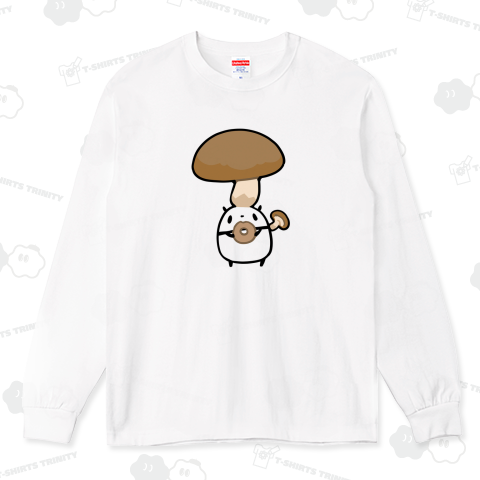 シイタケに侵食されるパンダ