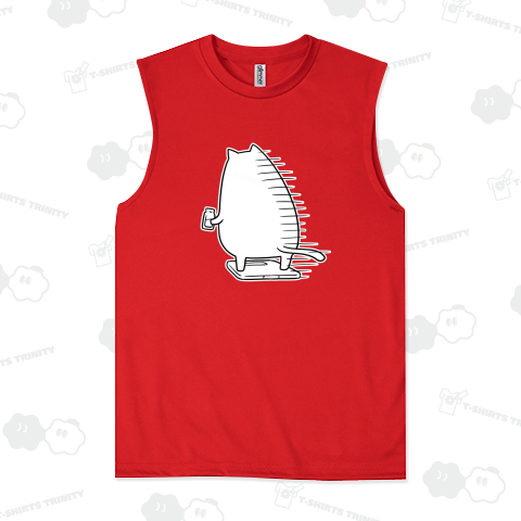 体重計に乗って絶望する猫