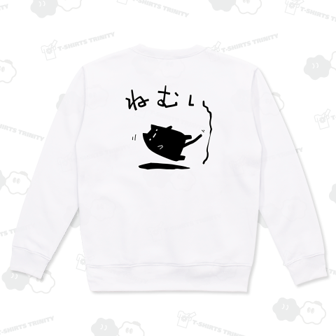 眠りに落ちる猫【背面プリント】