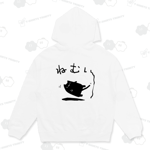 眠りに落ちる猫【背面プリント】