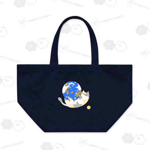 地球の自転を促す仕事をゲットしてご満悦の猫