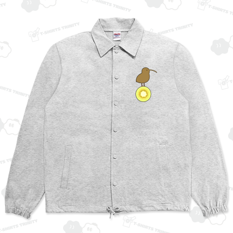 ゲットしたキウイがゴールドでご満悦のキーウィ