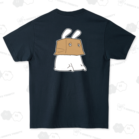 今日も今日とて黄昏れる何の変哲もない普通のうさぎ【背面プリント】