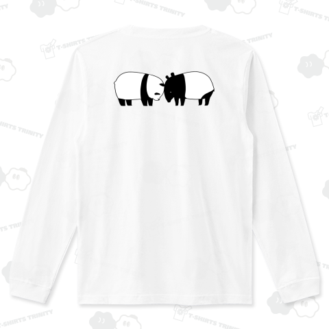 【負けられない戦い】パンダvsマレーバク【背面プリント】