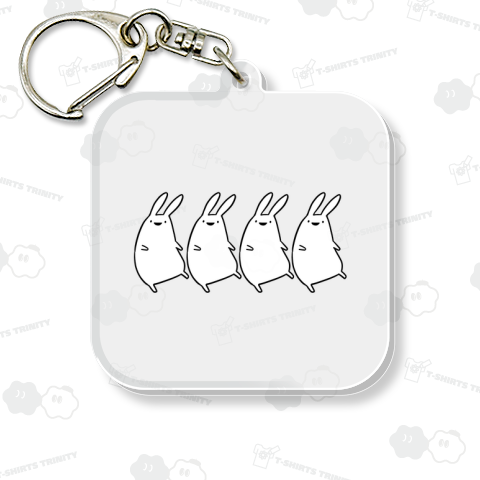 ラインダンスマスターになってご満悦のうさぎ