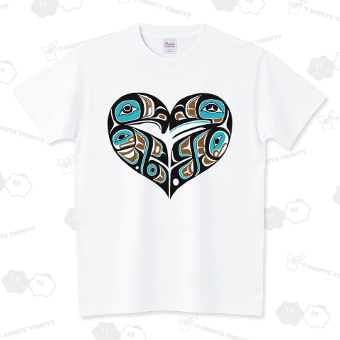 Native Heart (blue)