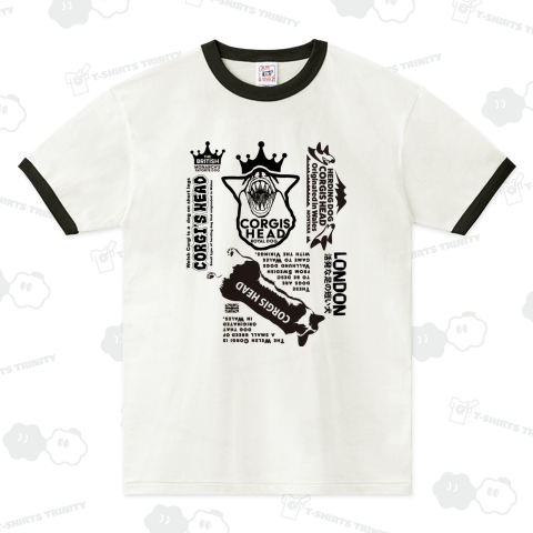 コーギーズヘッドのロゴデザイン1