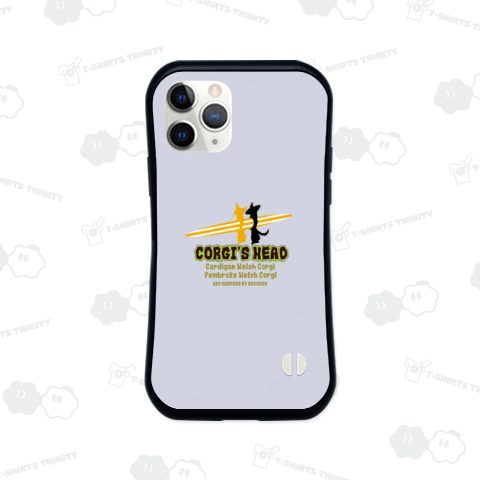 コーギーズヘッドのサーフボードコーギーロゴ