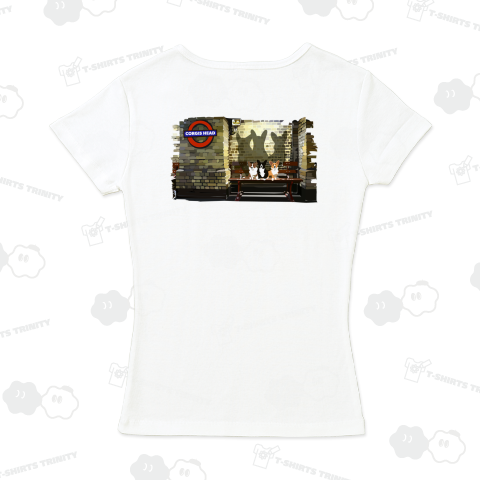 コーギーズヘッドのUKコーギーズ ロンドン地下鉄