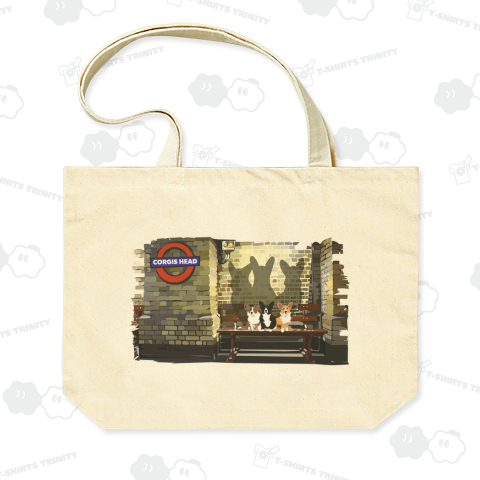 コーギーズヘッドのUKコーギーズ ロンドン地下鉄