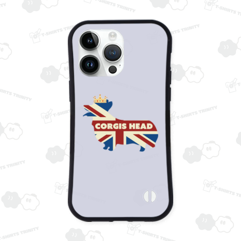 コーギーズヘッド ユニオンジャック コーギーシルエット柄