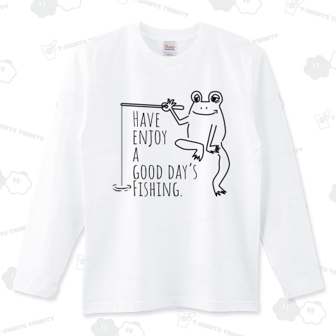 【カスタマイズ可能】カエルが釣りをするでケロ