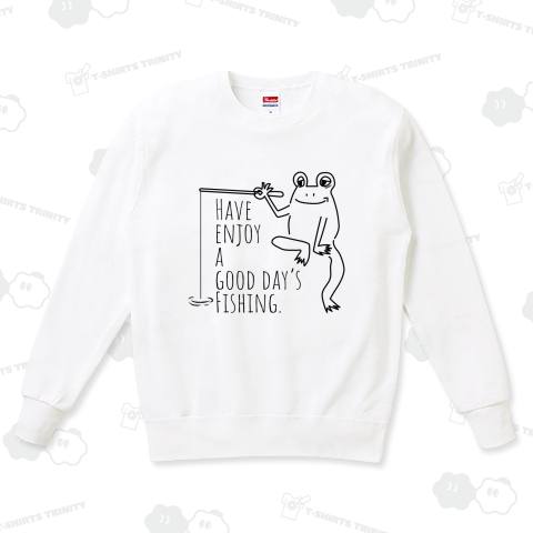 【カスタマイズ可能】カエルが釣りをするでケロ