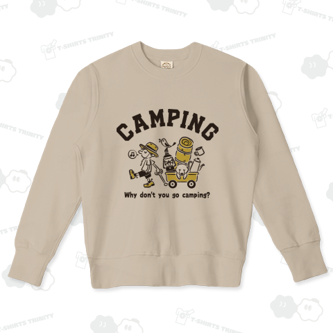 キャンプに行こー_レトロ